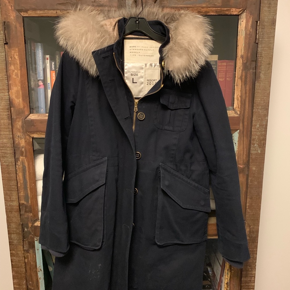 Marc Jacobs Jacket with Fur Hood